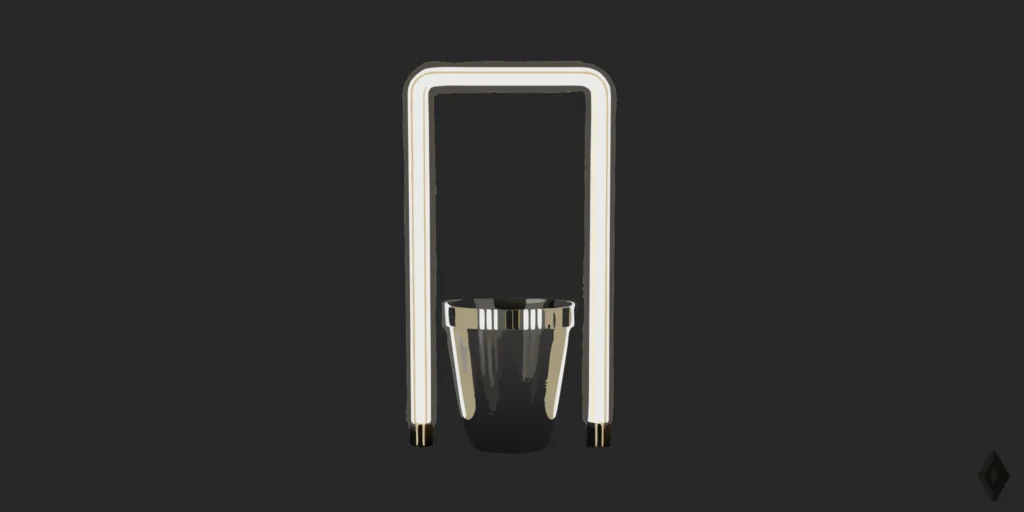 A luxury Kentucky Derby Finish Line Suite with a clear view of the track and Twin Spires.