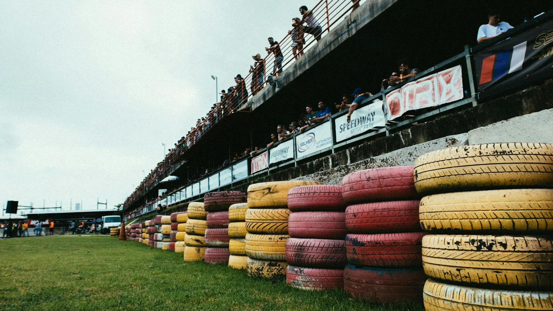 VIP hospitality suite with gourmet catering overlooking the racetrack at Indianapolis Motor Speedway