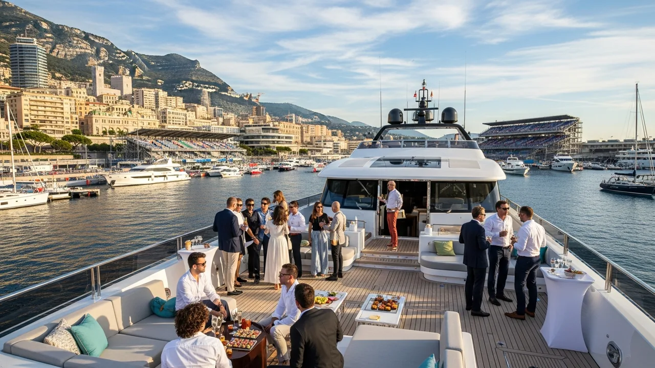 Monaco Grand Prix superyacht lifestyle during Monaco Grand Prix 2026 weekend