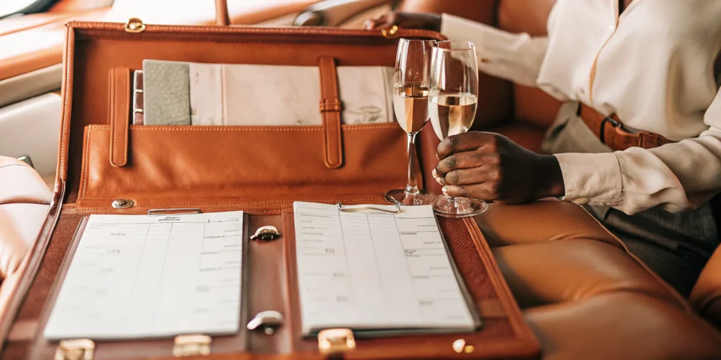 Premium itinerary for last-minute VIP event travel